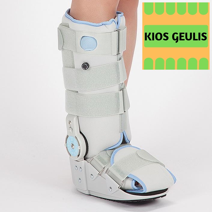 Walker Boot Ankle Brace With ROM Range of Motion Control Inflatable