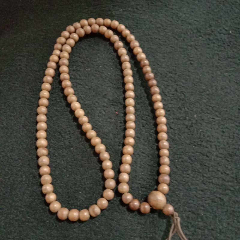 Kalung Gaharu Bedak 6 mm