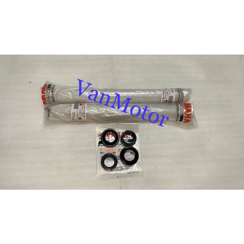 PAKET AS SHOCK SOK DEPAN JUPITER Z LAMA NEW VEGA R YAMAHA 5TP SET SEAL SHOCK 1set 2pc as shock 2pc seal shock 2pc seal abu