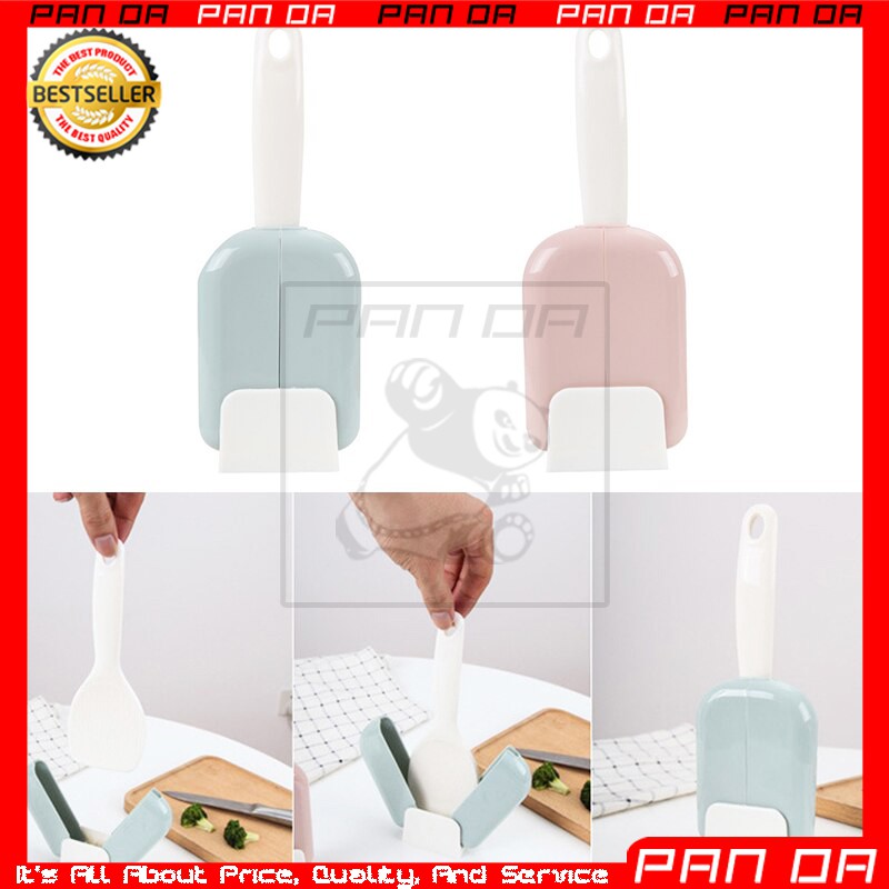Grosir Tempat Dudukan Centong Sendok Nasi Holder Buka Tutup Multifungsi 6537 N8XVXEieE8nNZ
