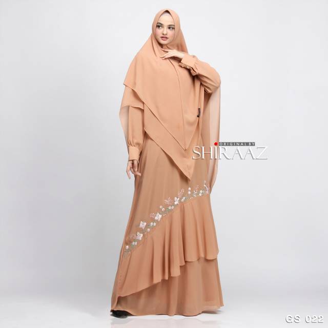 GS 022 Syari bordir Shiraaz original