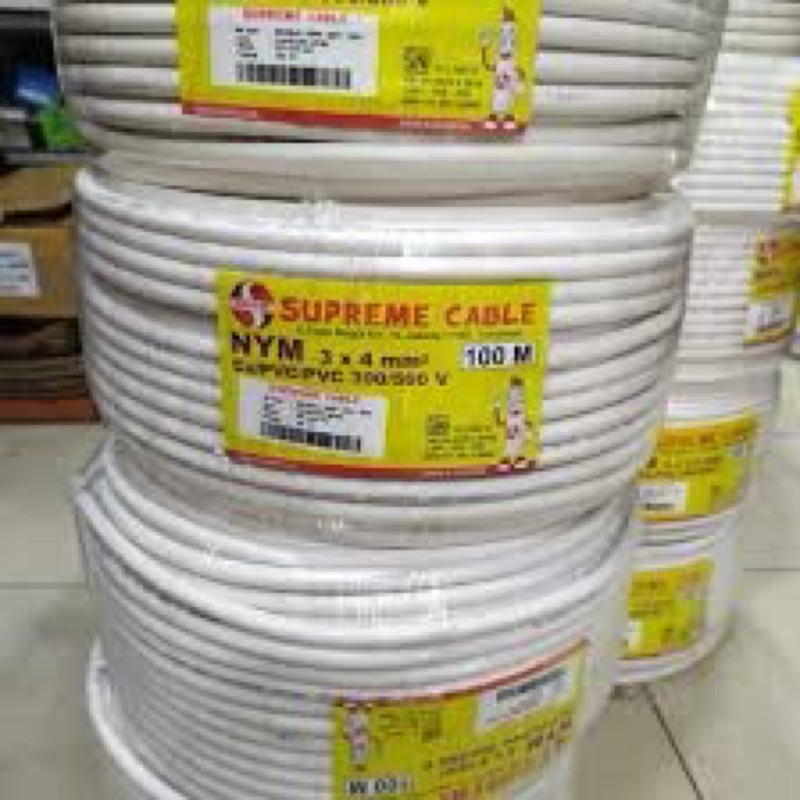 Supreme Kabel NYM 3x4 @100 meter