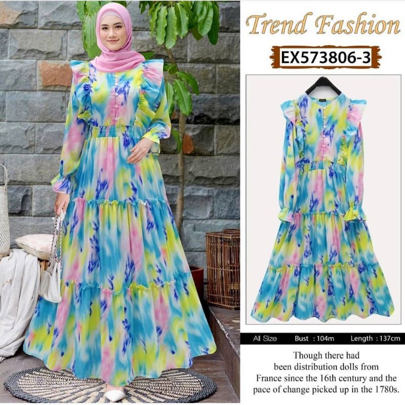 Gamis Pelangi ORI Extu