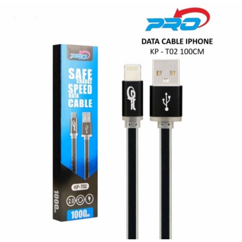 Pro Kabel Data Charger USB Lightning KP-T02