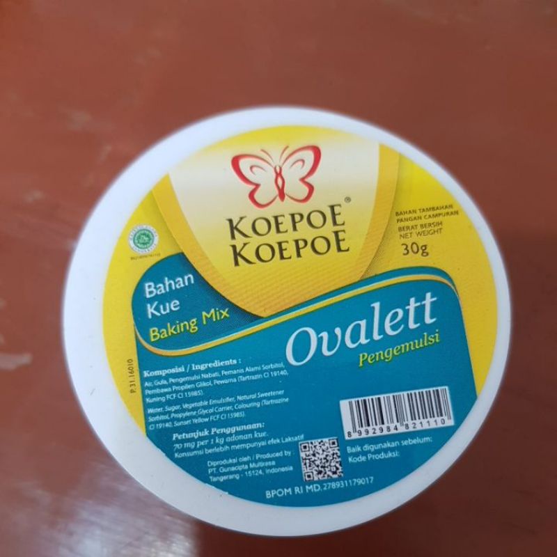 

ovalet koepoekoepoe 30gr/ ovalet kupukupu