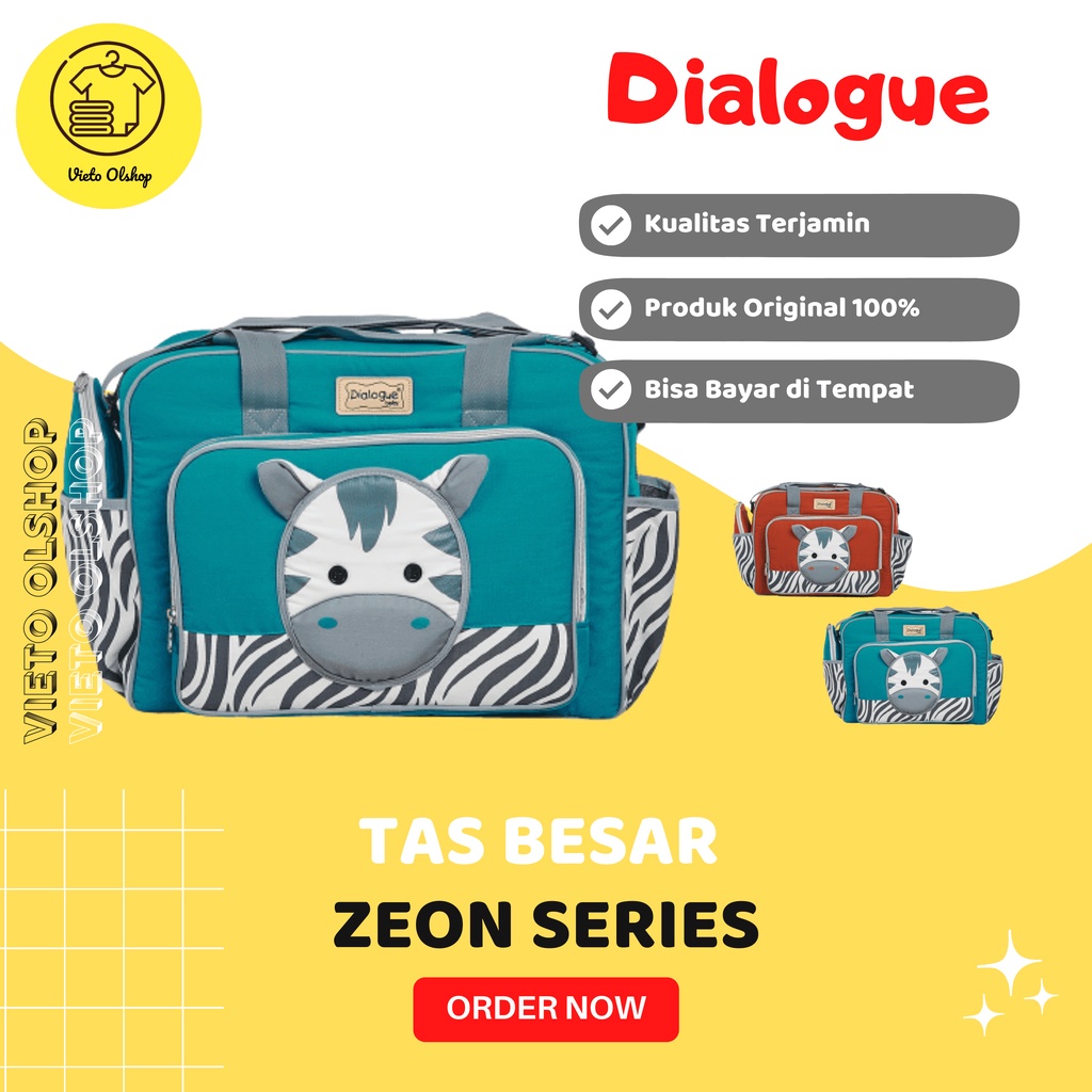 Tas Bayi Besar Strap Bag Tali Selempang Jinjing Perlengkapan Travelling Anak Bayi Tempat Botol Susu 