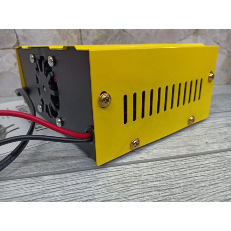 Smart Charger Aki Otomatis Lead Acid 12V/24V 6-105AH utk Mobil / Motor