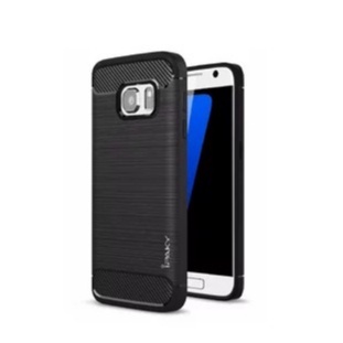 CASE SLIM FIT CARBON IPAKY SAMSUNG GALAXY S7 SAMSUNG GALAXY S7 FLAT SOFTCASE - FA