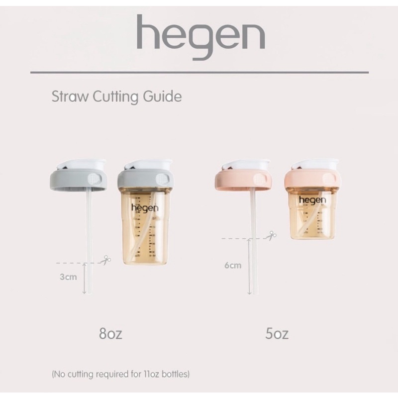 [NEW UPGRADED] hegen straw replacement set