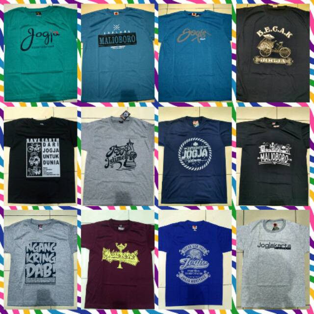 KAOS DISTRO KAOS JOGJA MURAH / KAOS MALIOBORO / OBLONG TSHIRT KAOS POLOS JOGJA / KAOS OBLONG KHAS JO