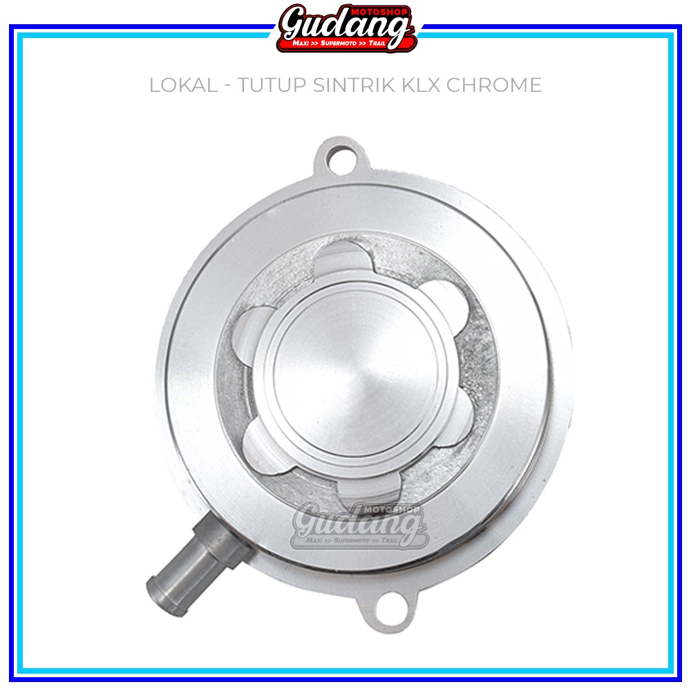 Tutup Tangki Bensin Trail Chrome Almu / Tutup Sintrik KLX 150 Universal