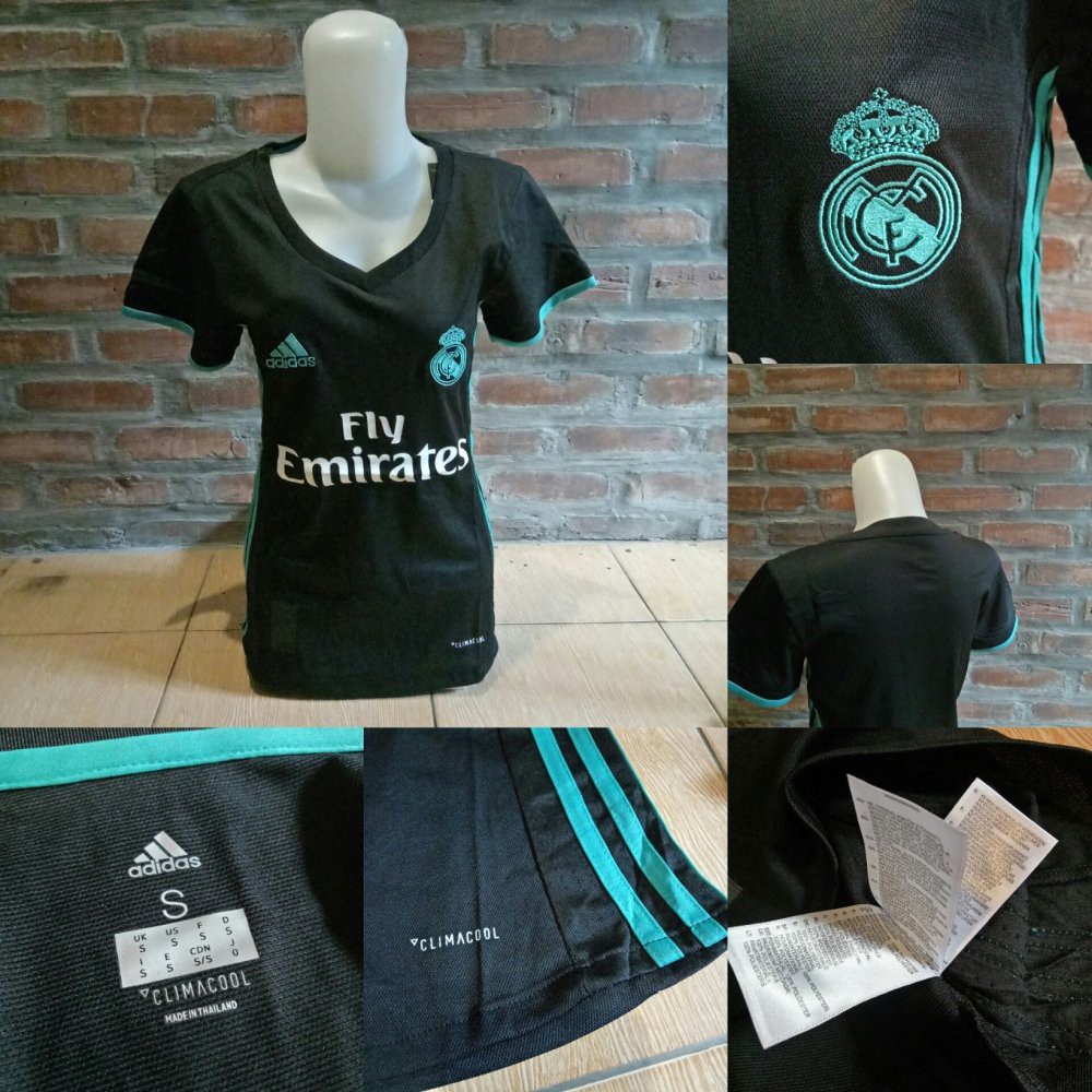 Promo JERSEY LADIES REAL MADRID AWAY MUSIM 2017 - 2018