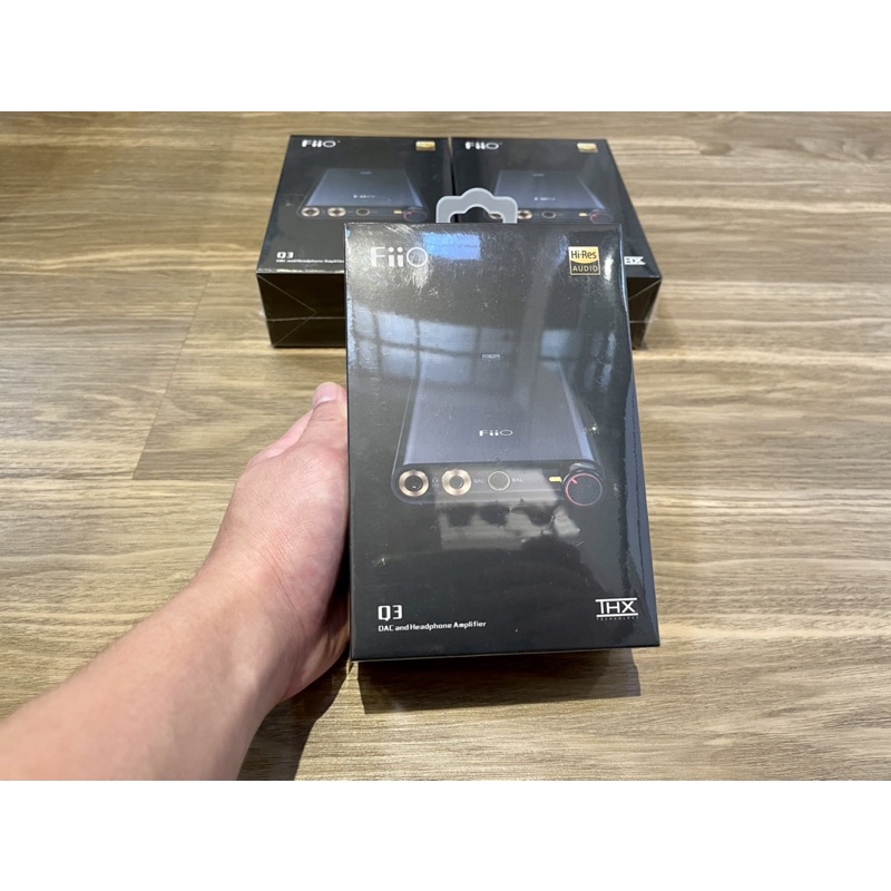 FiiO Q3 Portable DAC & Headphone Amplifier - Hi-Res Audio, THX AAA-28