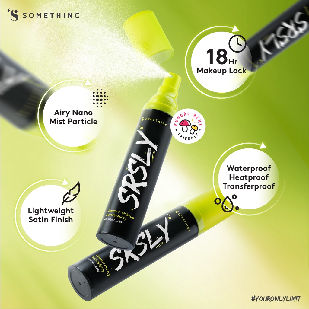 SOMETHINC SRSLY BALANCE MAKEUP SETTING SPRAY