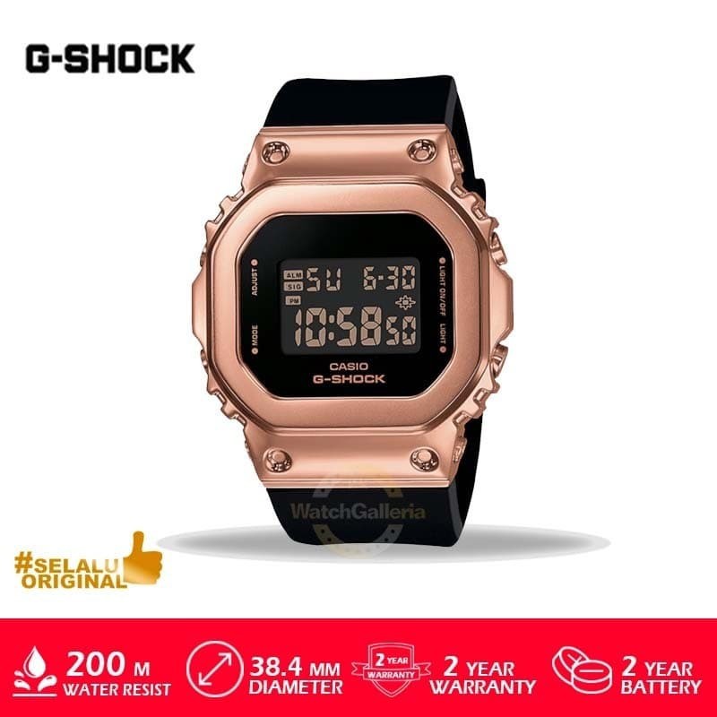 Casio G-Shock Digital Ladies GM-S5600PG-1 /  GMS5600PG / GMS5600PG1