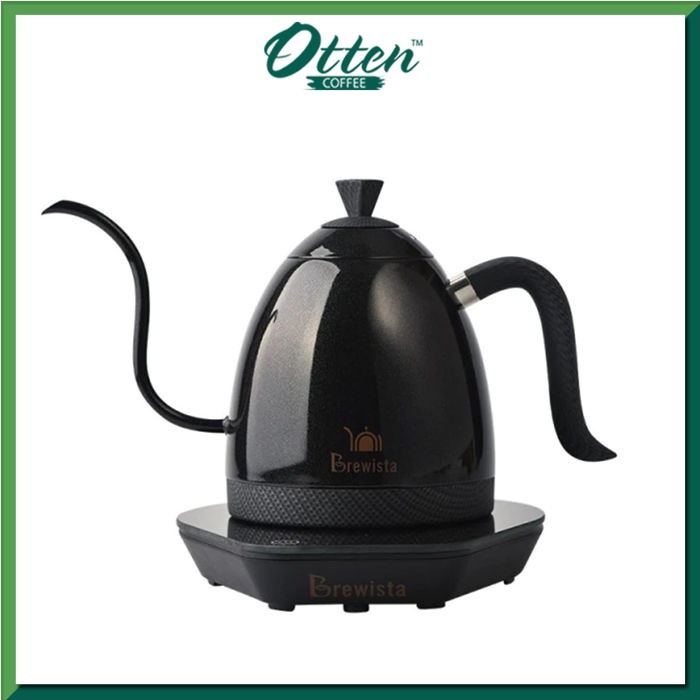 Brewista - Gooseneck Double Wall Insulated Variable Kettle Electric 600ml - Black