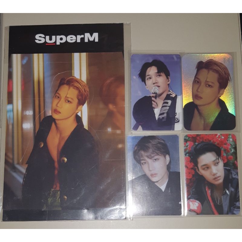 [BOOKED] KAI Holo & Standee Superm, Miniso Figure, Holo Tempo, and Power Card Wallet