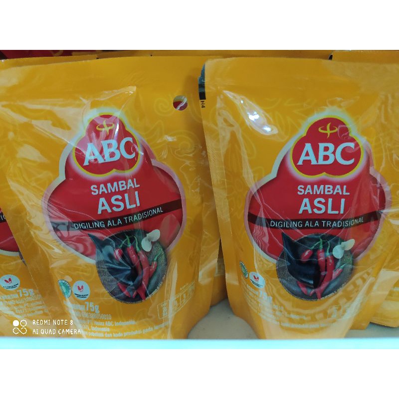 

ABC Sambel Asli 75 gram