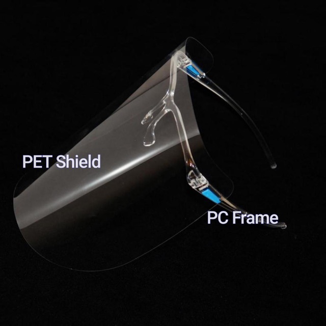 FACESHIELD KACAMATA BENING / FACESHIELD PELINDUNG WAJAH / FACESHIELD KACAMATA