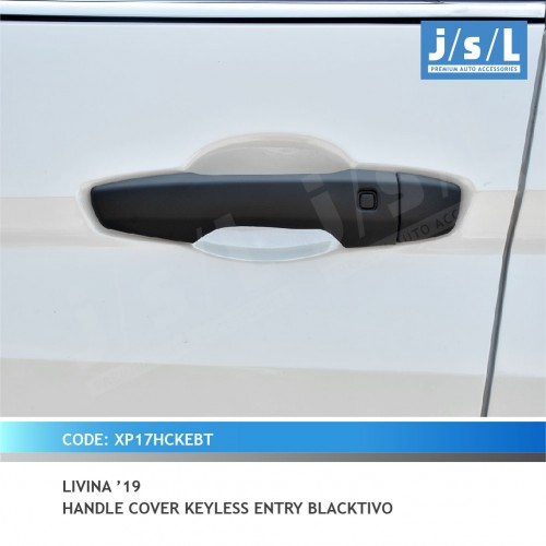 Cover Handle Xpander Cross All New Livina 2019  Hitam Dop Smart Key Black Doff