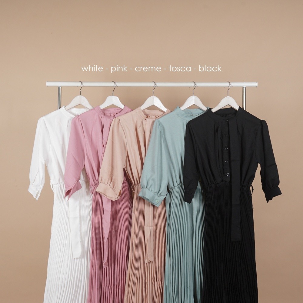 Gania Ribbon Dress LN