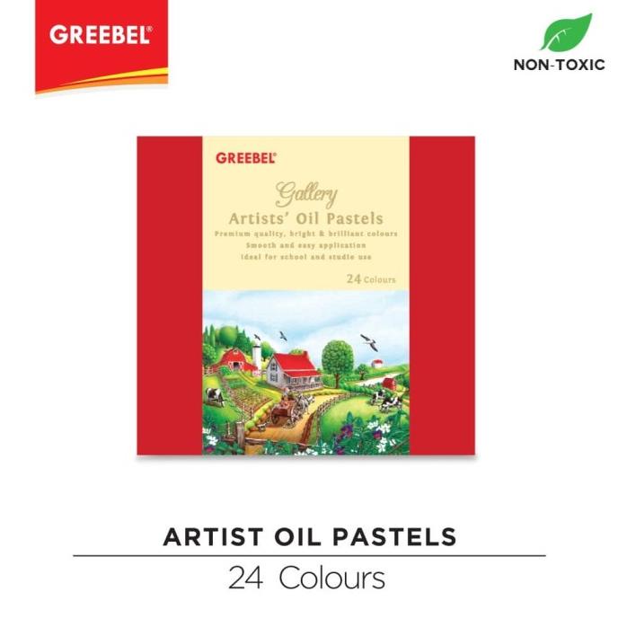 

GREEBEL Artist Oil Pastel 24 Warna