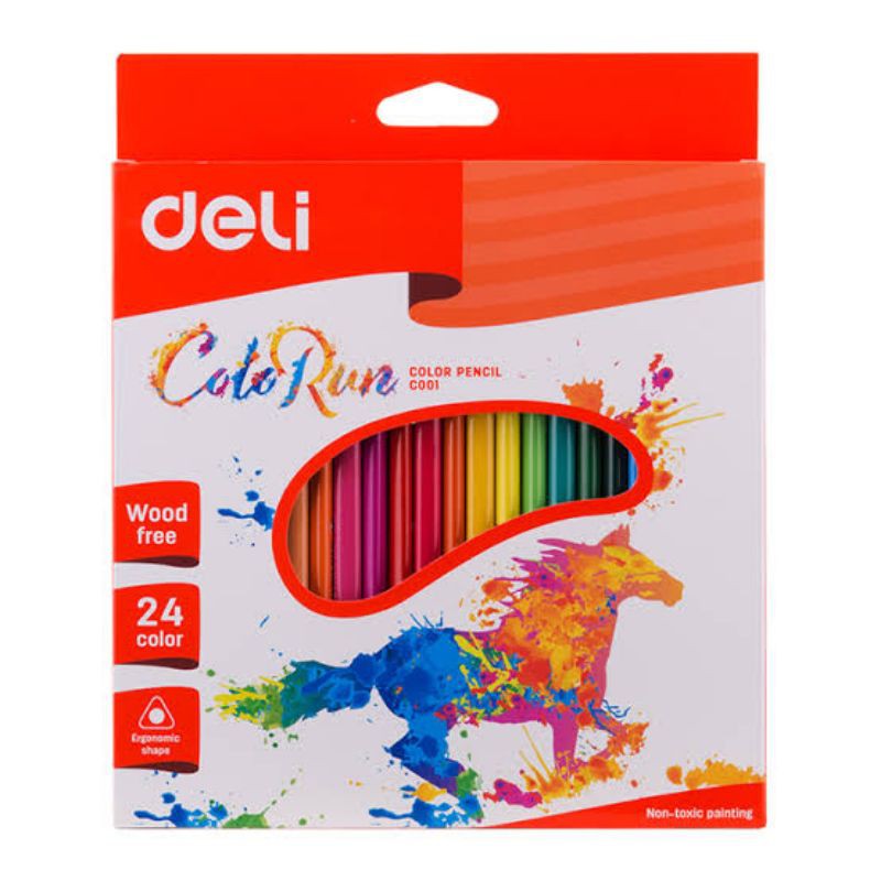 

Pensil warna Deli C001 Original - 24warna