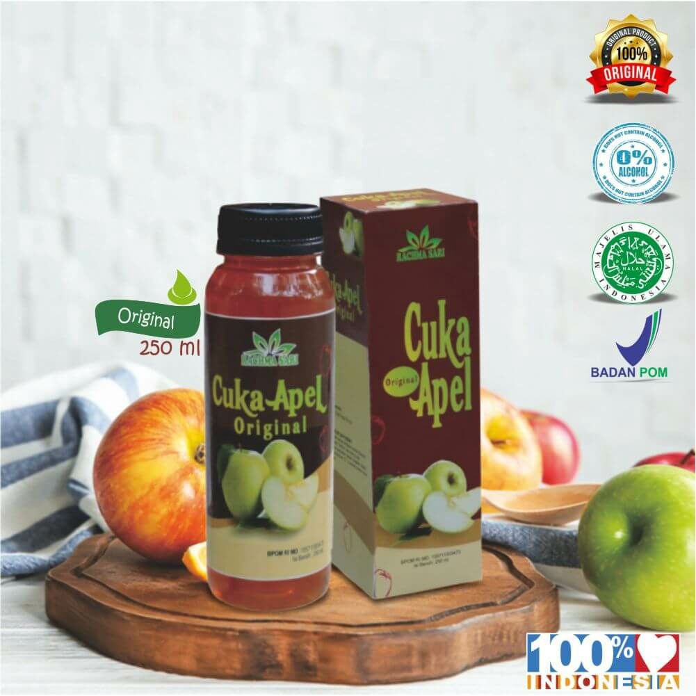

Cuka Apel Vinegar Rachmasari Original