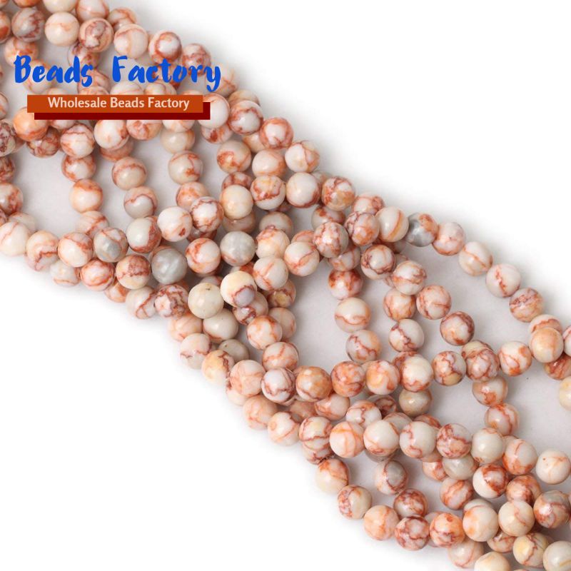 Batu Alam Wintersweet Jesper 4/6/8/10 MM Dipilih Untuk Manik Manik Gelang