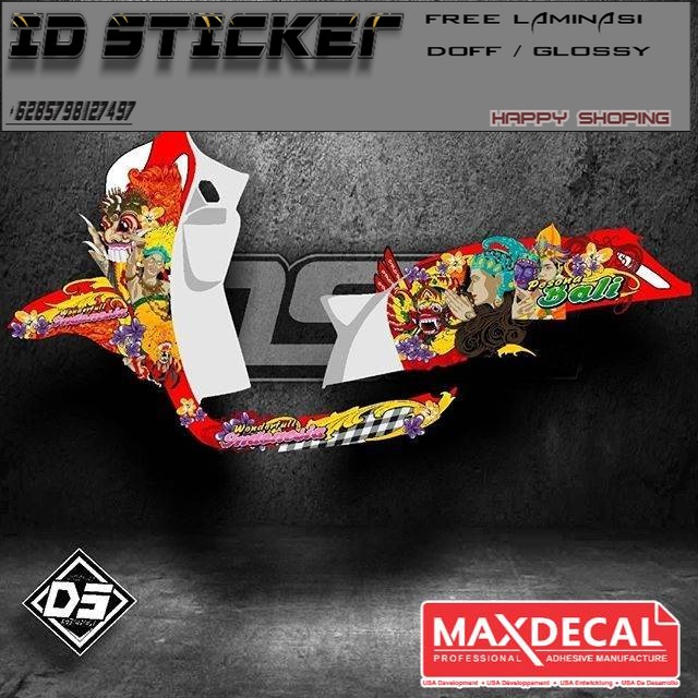 Jual Stiker Decal Scoopy Pesona Bali 3d Shopee Indonesia