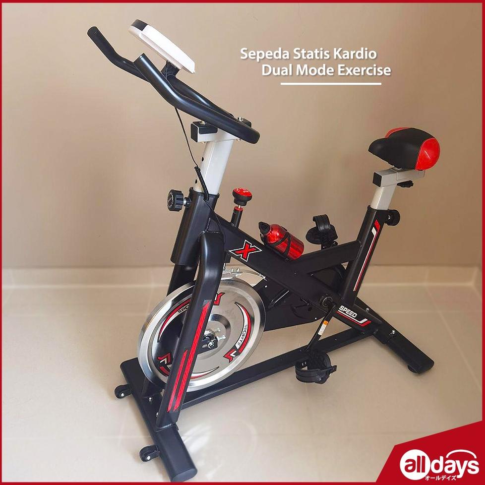 Alldays Sepeda Kardio / Sepeda Statis / Sepeda Fitness / Alat Peralatan Olahraga