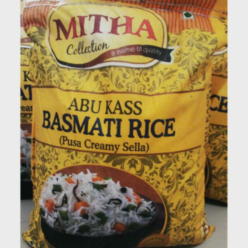 

Beras basmati mitha collection abu kass 1kg