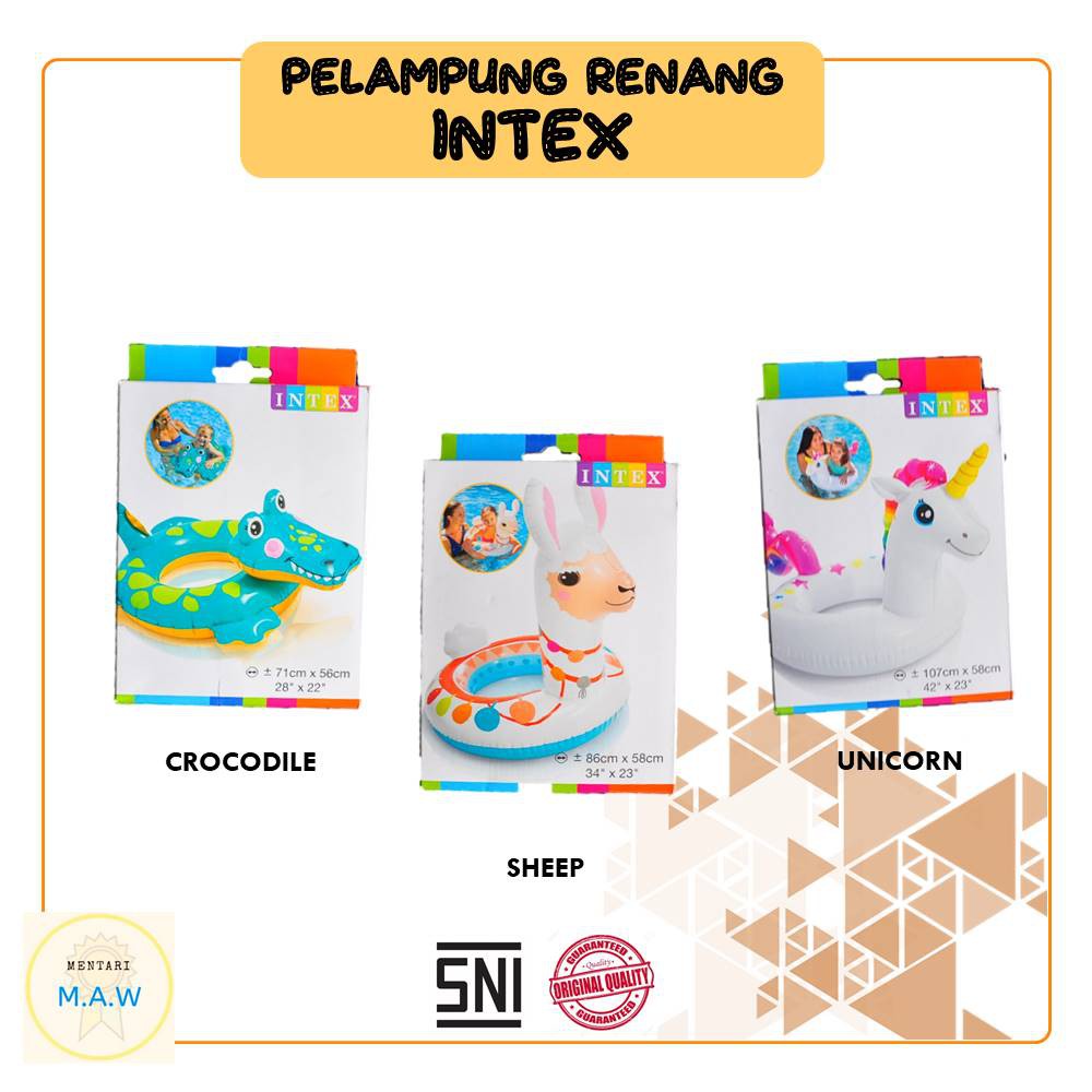 ORIGINAL Pelampung Anak INTEX/ Ban Renang Anak/ Pelampung Renang