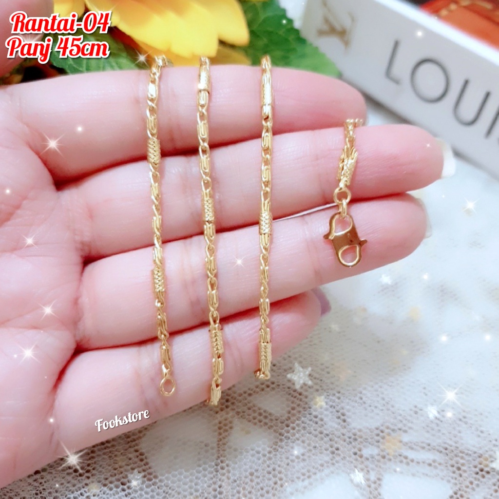 PROMO COD KALUNG RANTAI WANITA KOREA XUPING