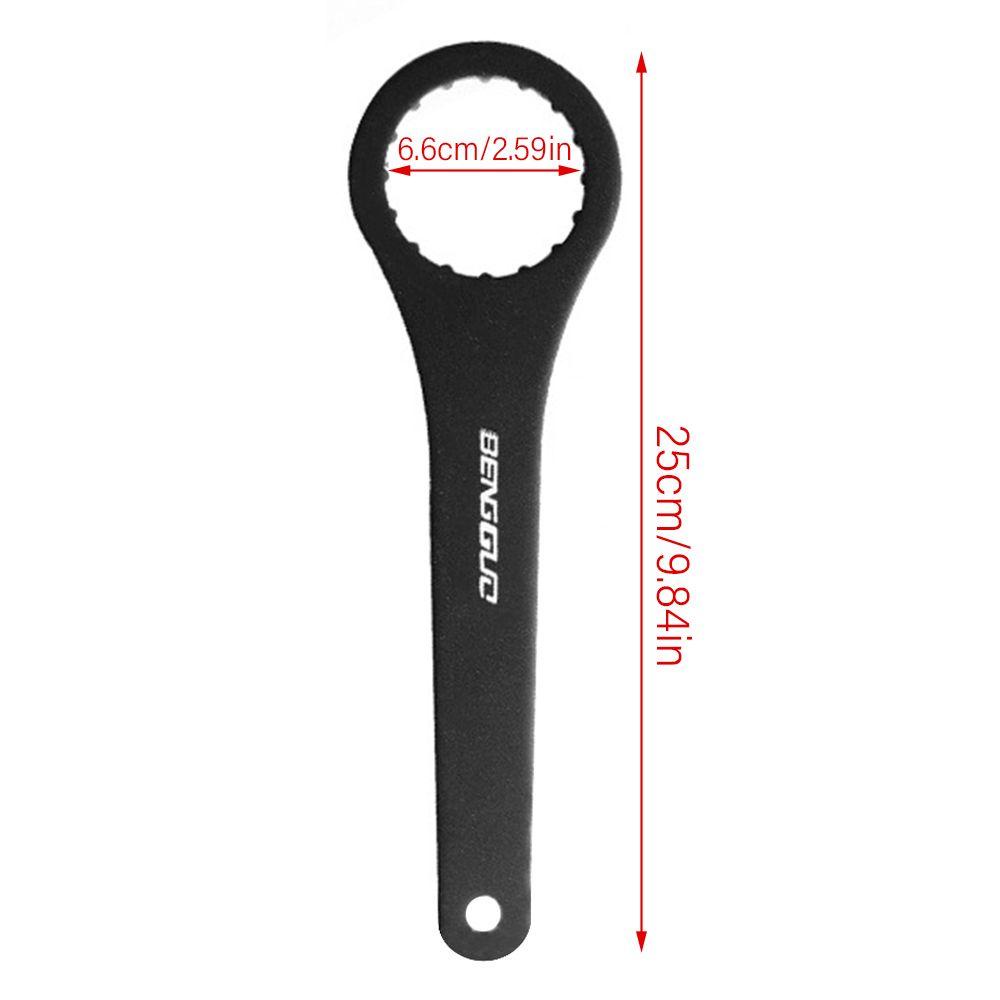 R-FLOWER Kunci Bracket Bawah Tahan Lama Bagian Sumbu Aksesoris Sepeda MTB Aluminium Alloy