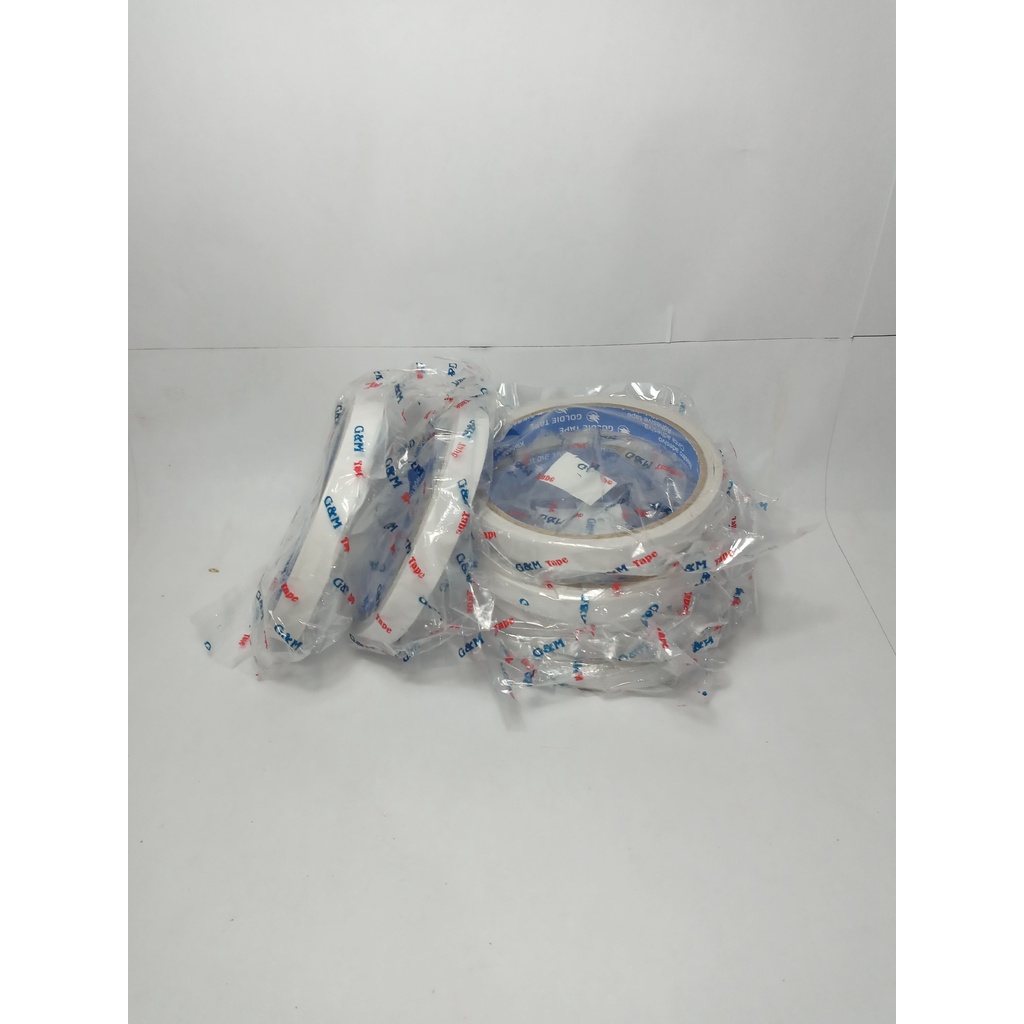 

[Cuci Gudang} Goldie (G&M) Double Tape 12mm