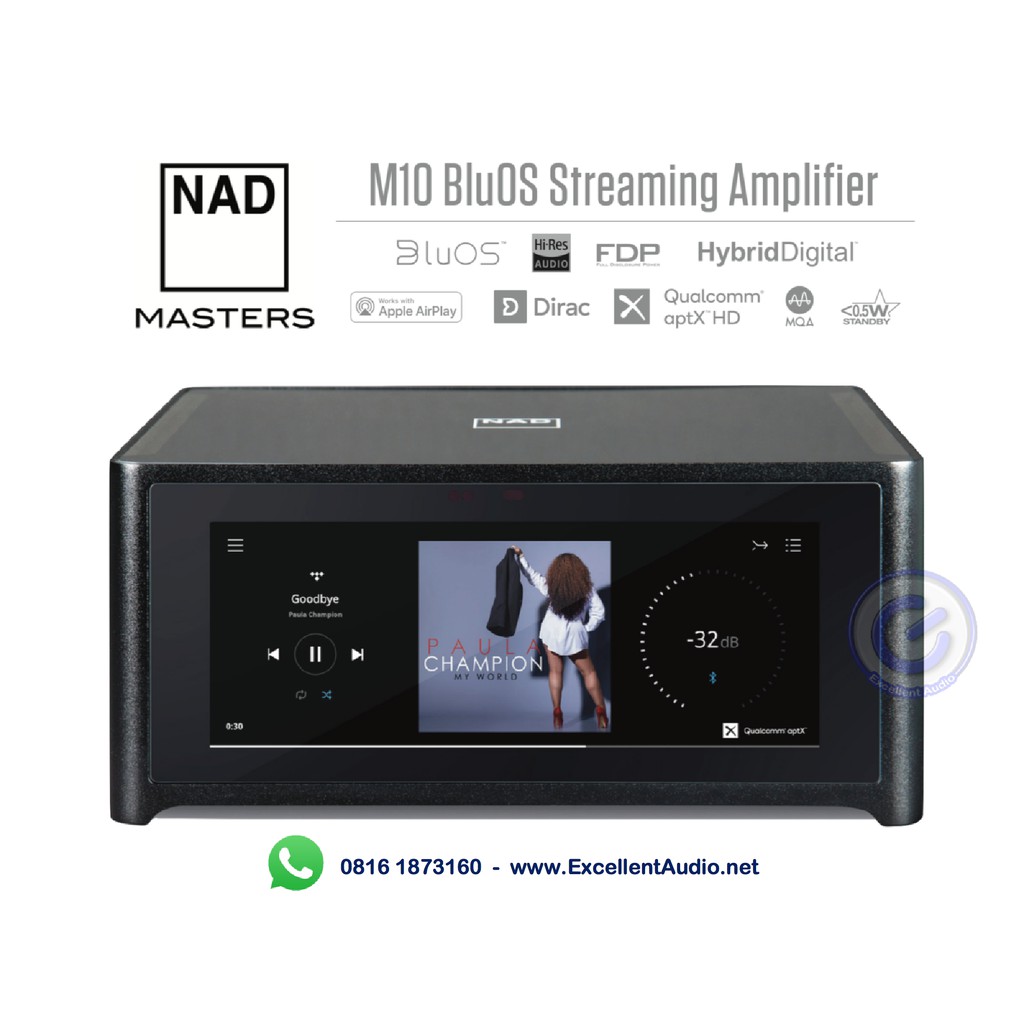 NAD M10 master series bluetooth streamer amplifier