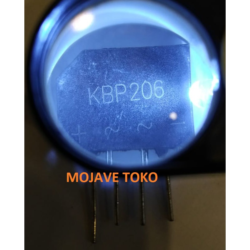 KBP206G KBP206 2A 600V Silicon Bridge Rectifier