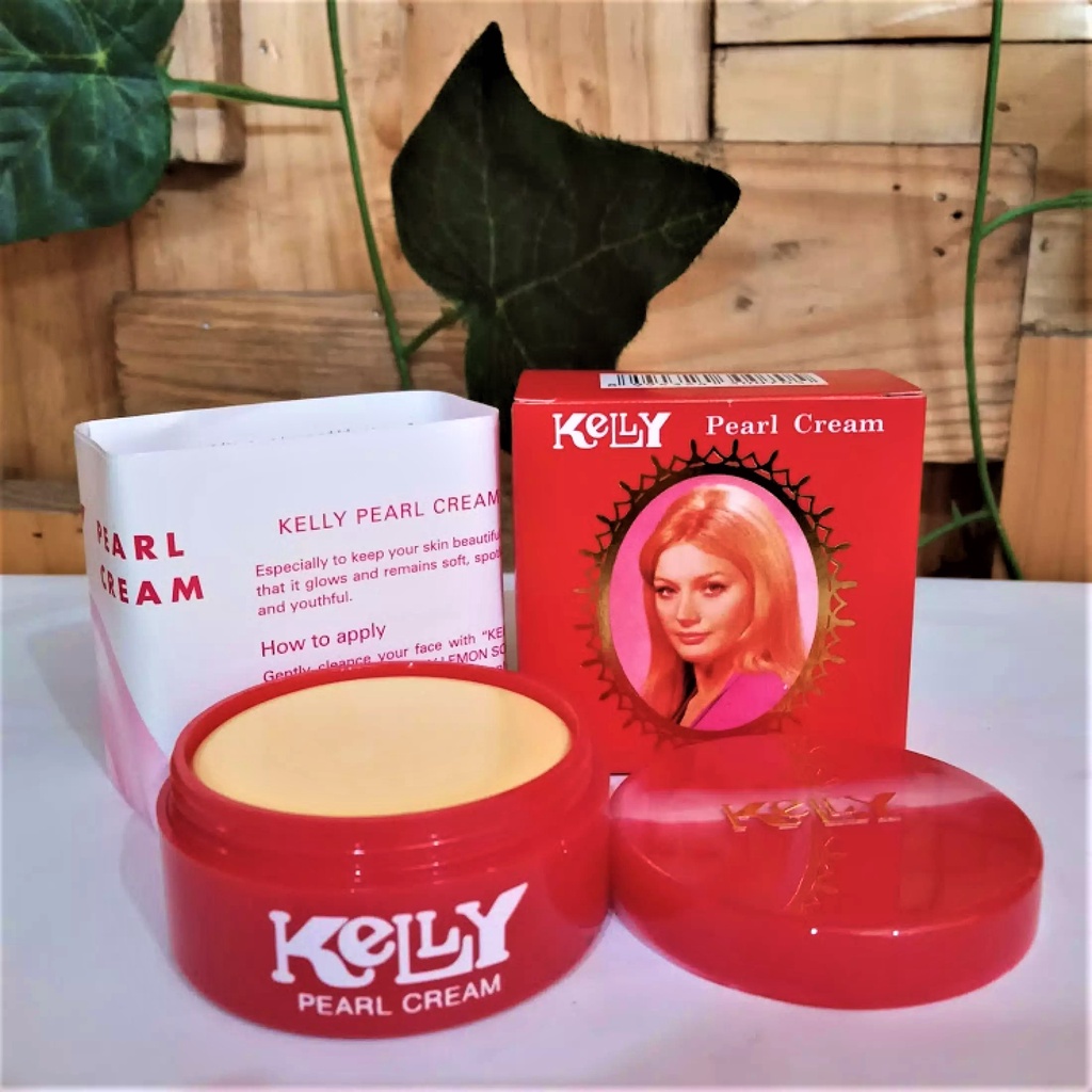 PAKET 2 IN 1 Kelly Kosmetik - Kelly Pearl Cream 15gr - Kelly Lemon Soap 15gr ORIGINAL BPOM