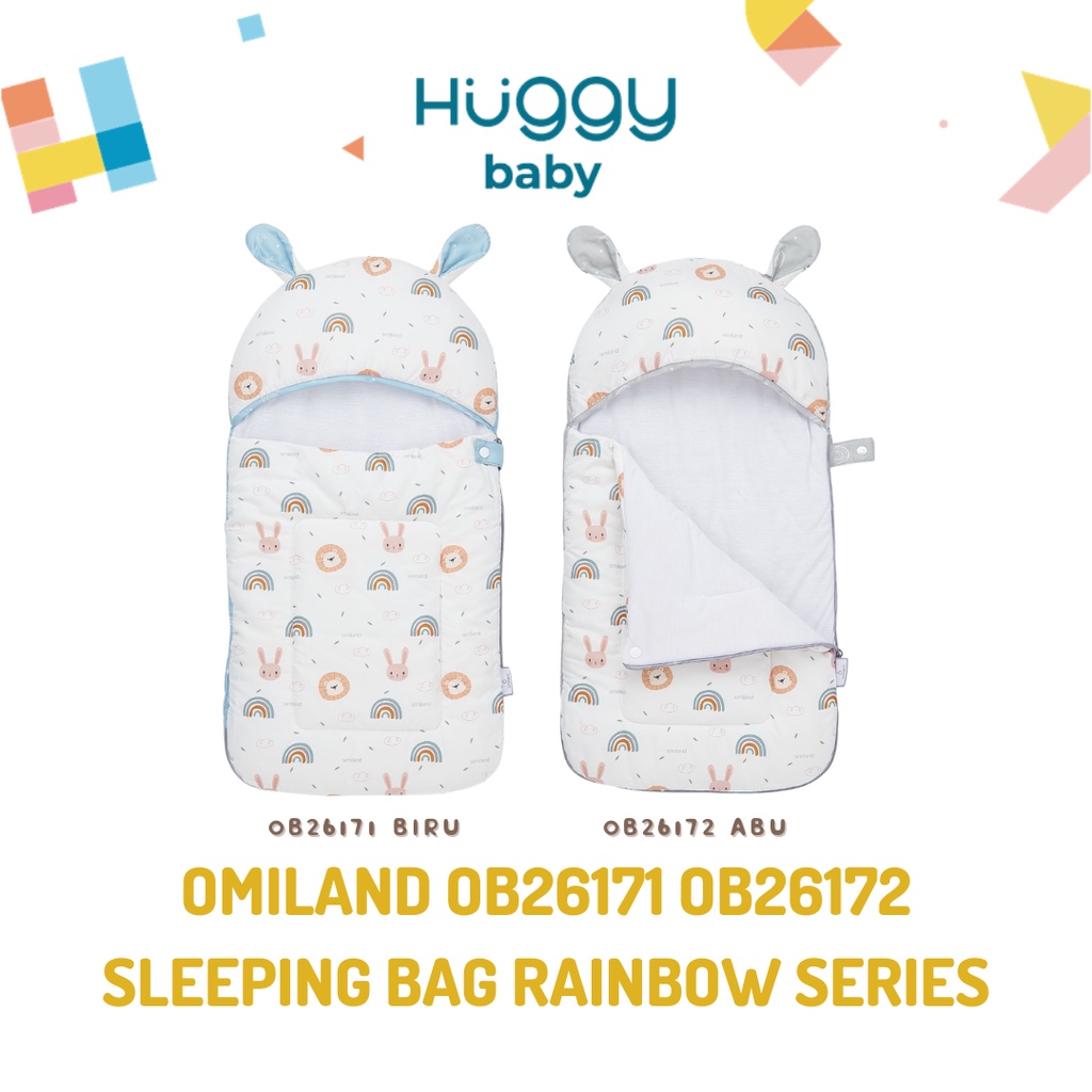 Omiland OB26171 OB26172 Sleeping Bag Rainbow Series Bedong Selimut