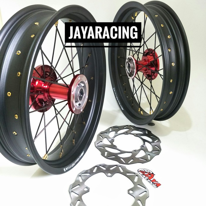 Velg supermoto 17 350 300 CRF 150 spaket lengkap