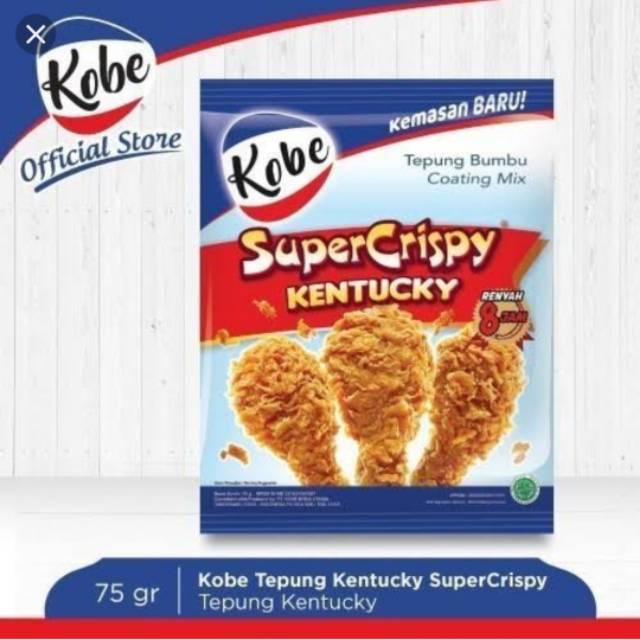 

KOBE SUPER CRISPY KENTUCKY 75GRM
