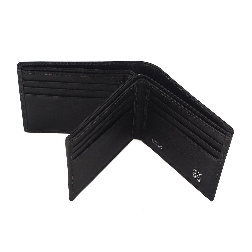 TOKOKOE - Dompet Pria model Tidur bahan Kulit Premium Dompet Lipat - BB 5237 Black