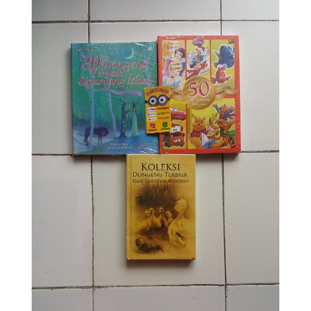 Set Dongeng & Disney Stories (3 buku)