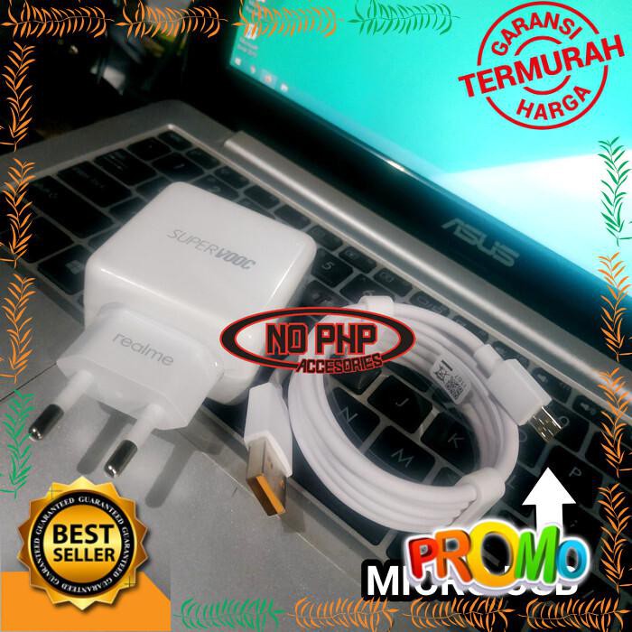 CHARGER REALME 3 PRO REALME 5 VOOC FLAS CHARGER ORIGINAL MICRO USB