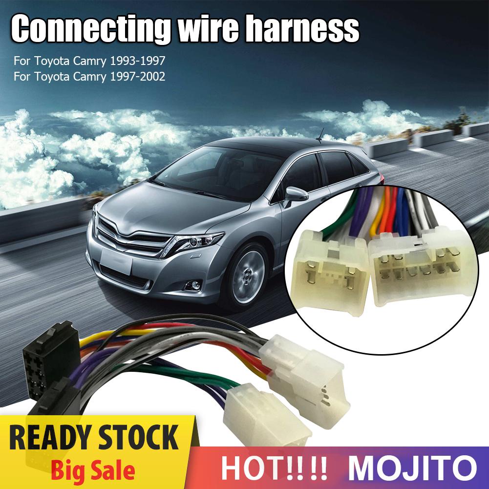 Iso Adaptor Konektor Kabel Harness Stereo Mobil Untuk Toyota Camry Corolla