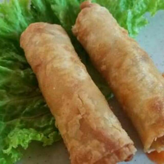 

Lumpia ayam homemade, frozen