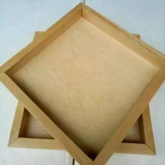 NAMPAN KAYU UNIK BAKI KOTAK SESERAHAN HANTARAN PERNIKAHAN KAYU