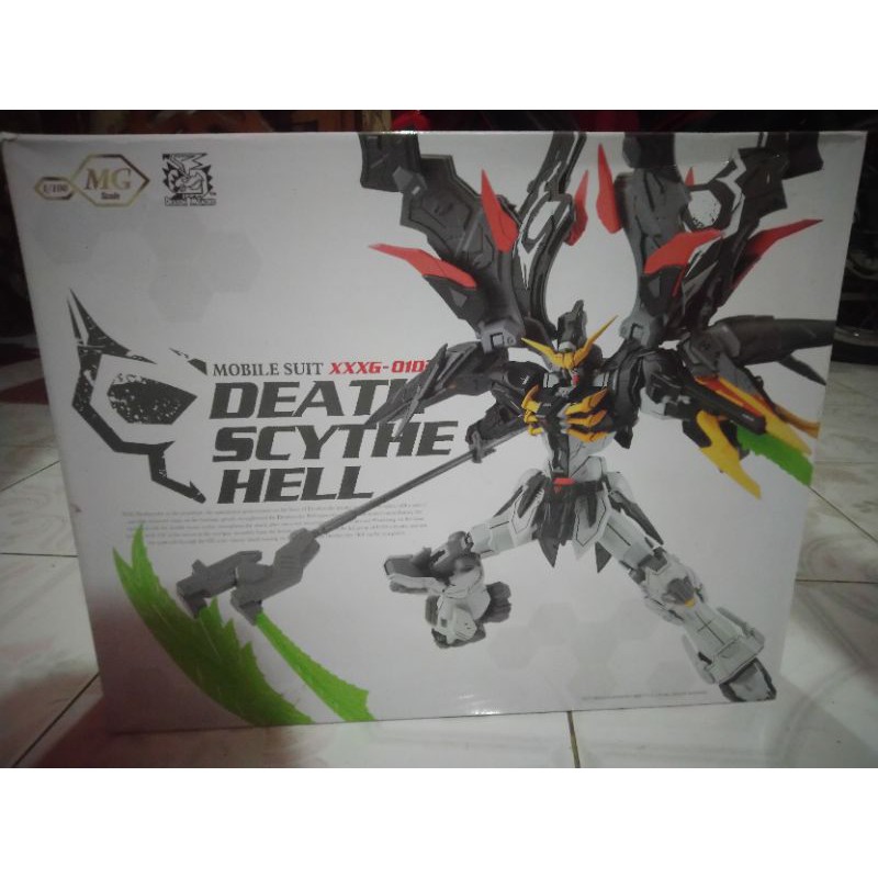 MG Deathsychte Hell Dragon Momoko + Zoid Mugen Liger ZA Model