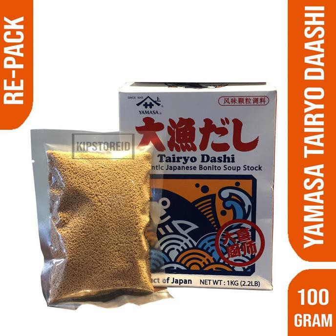 

YAMASA TAIRYOU DASHI STOCK REPACK 100 GR / KALDU IKAN REPACK 100gr